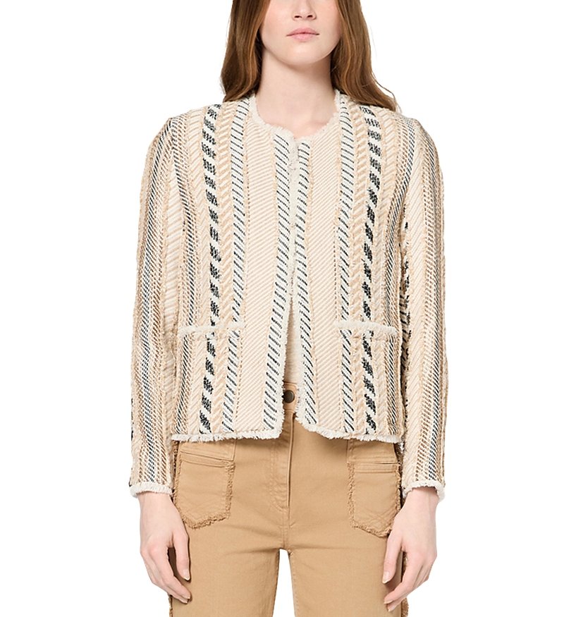 Gerard Darel Remina Jacket In Beige