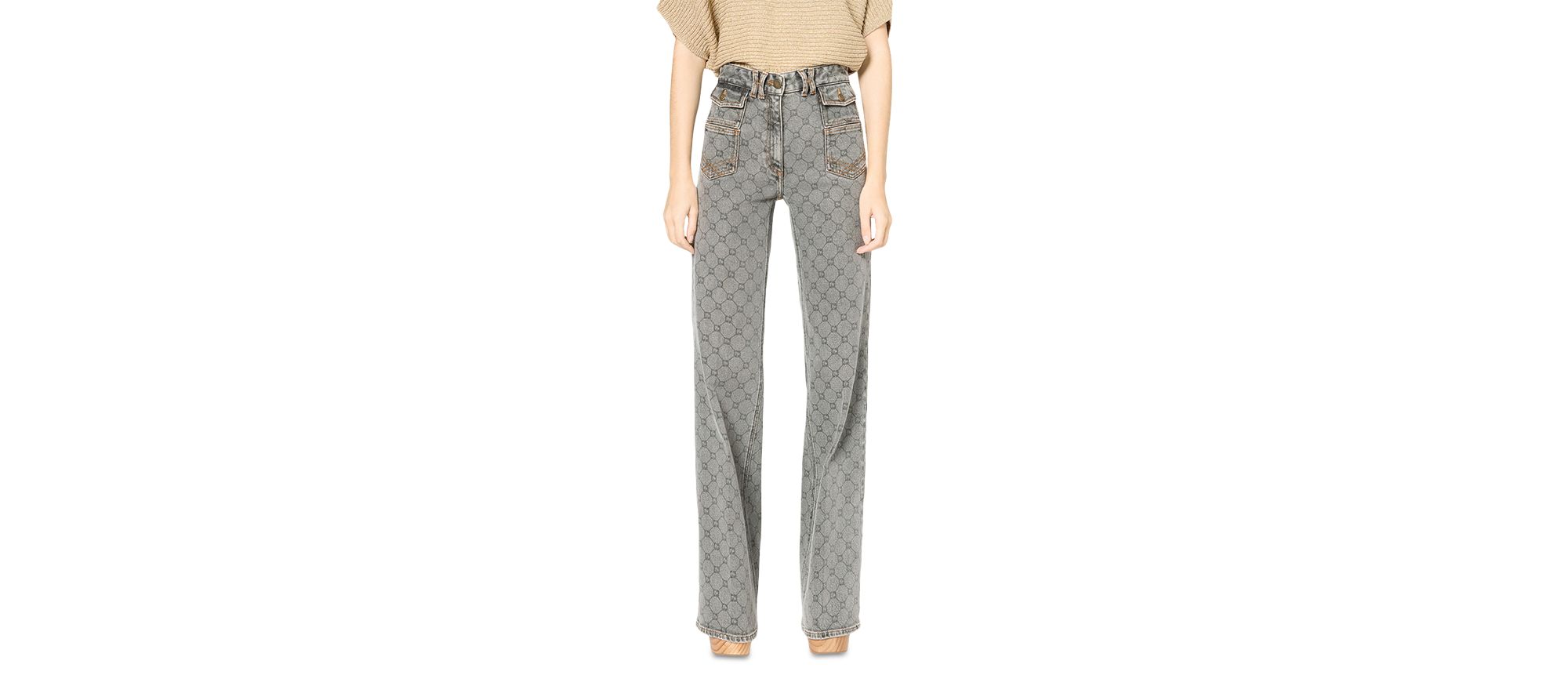 Anna Printed Jeans in - Image 1