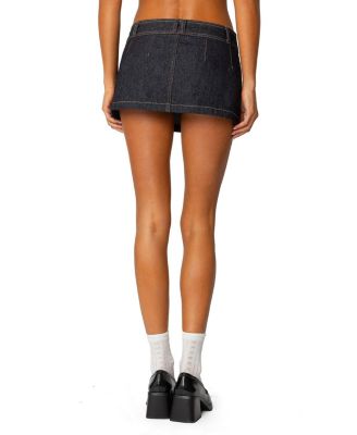 Rae Denim Mini Skort