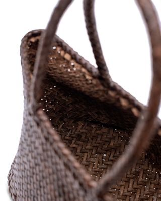 Grace Small Leather Basket