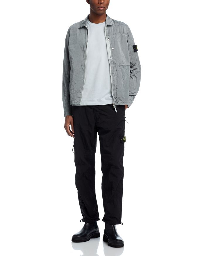 Pearl Gray Overshirt