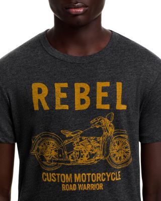 Short Sleeve Crewneck Rebel Motorcycle Tee