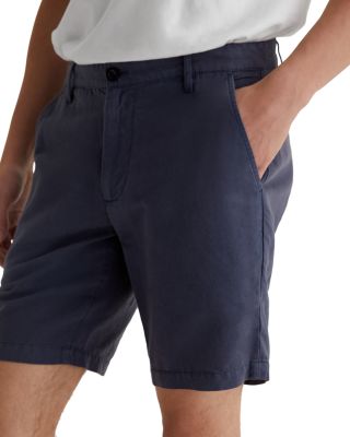 The Wanderer Slim Fit Linen Shorts
