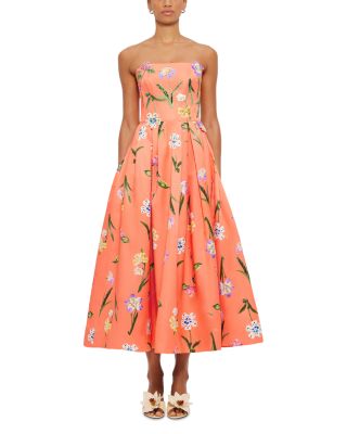 LEO LIN - Lynn Bustier Midi Dress