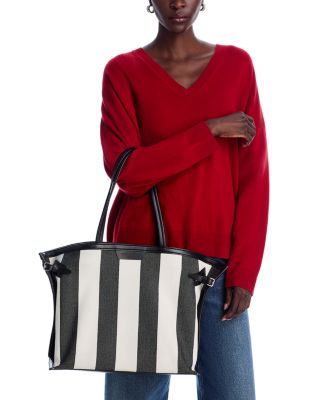 Days Carryall in Striped Canvas