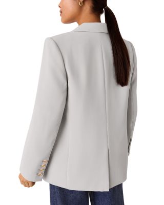 Petites Crepe Boyfriend Blazer