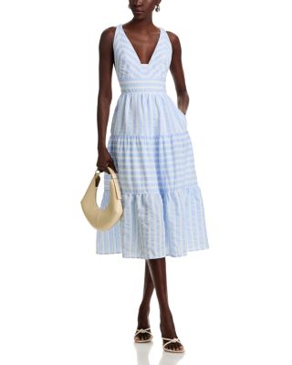 Textured Midi Dress - Exclusive
