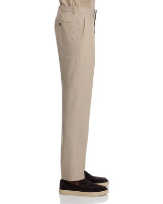 Mayer M&eacute;lange Solid Slim Fit Suit Pants in Soft Tailoring