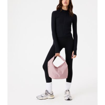 The Crescent Catchall Bag in Atlas Pink