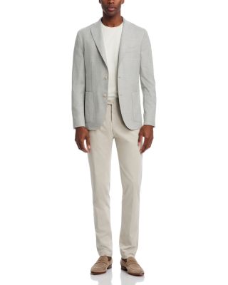 M&eacute;lange Hopsack Slim Fit K. Jacket