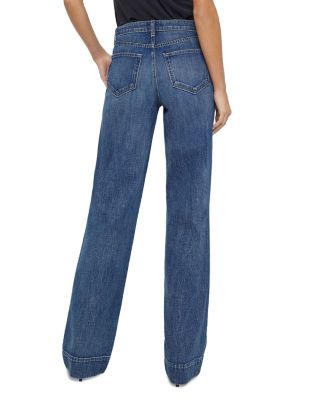 Nolan High Rise Wide Leg Jeans in Dayton