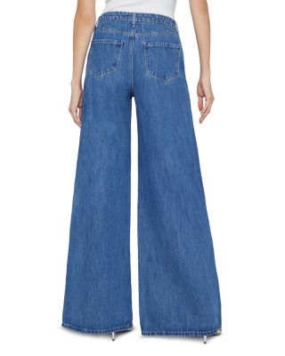 Quincy High Rise Wide Leg Jeans in Glendora