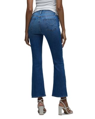Barbara High Rise Bootcut Crop Jeans in Pleasant