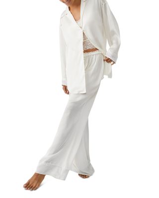 Free People Dreamy Days Wide Leg Pajamas Set