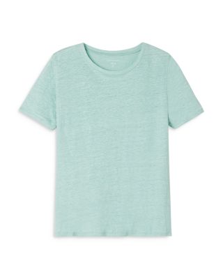  Linen Jersey Crewneck Tee