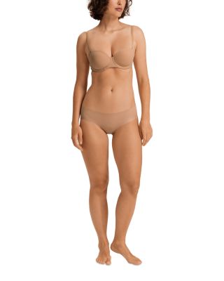 Invisible Cotton Blend Hi Cut Brief