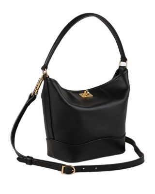 Small Leather Bucket Bag