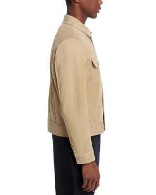 Suede Trucker Jacket