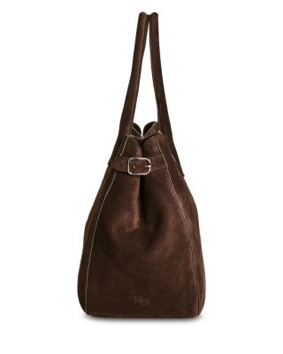 Oversized Suede Patrizia Bag