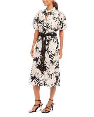 Puff Sleeve Shirt Dress