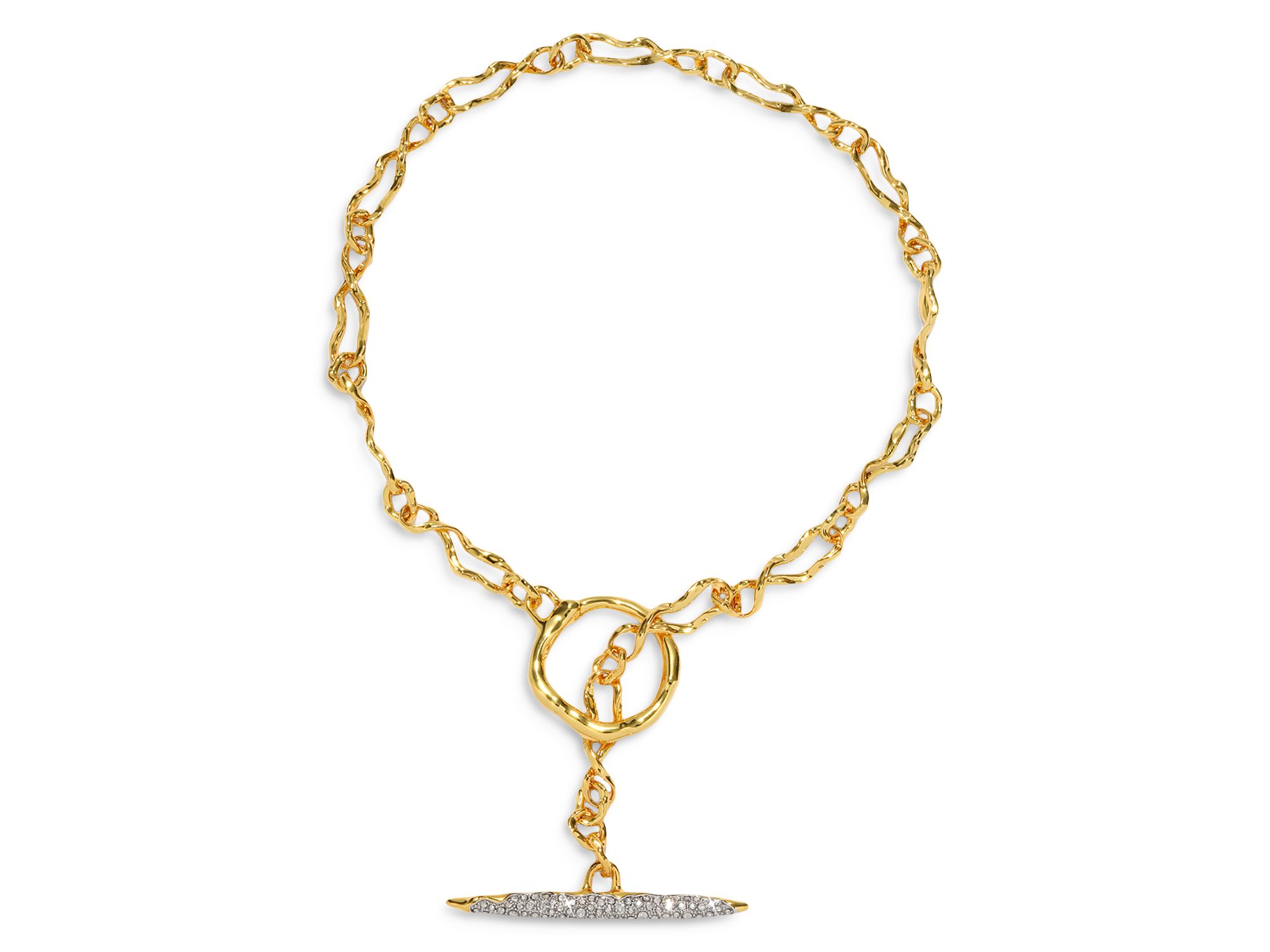 Solanelas Crystal Toggle Necklace — Image 3