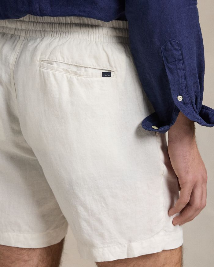 6 Inch Polo Prepster Linen Shorts
