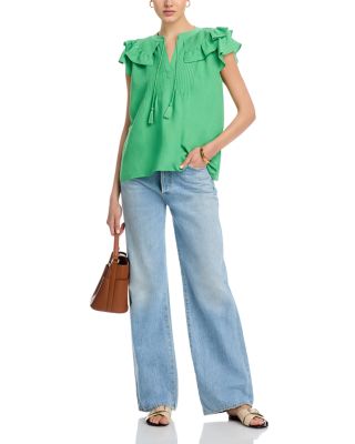 Flutter Sleeve Blouse