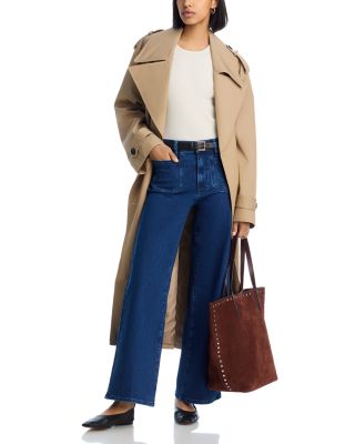 Le Slim Palazzo Modernist Pocket Jeans in Loner