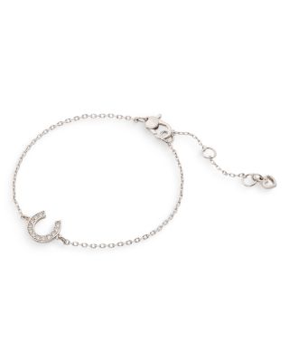 Pav&eacute; Horseshoe Bracelet