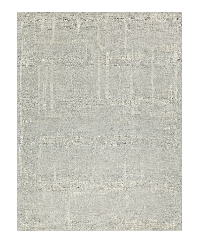 Exquisite Rugs Breckenridge 7206 Area Rug, 4' X 6' In Silver/ivory