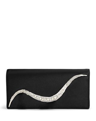 Crystal Curve Side Handle Clutch