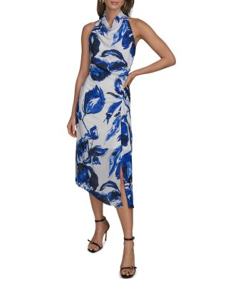 Asymmetric Midi Dress