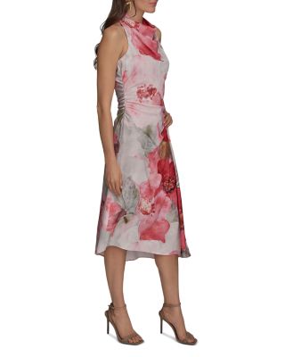 Asymmetric Midi Dress