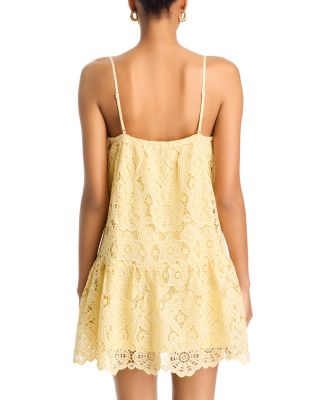 Lace Drop Waist Mini Dress - Exclusive
