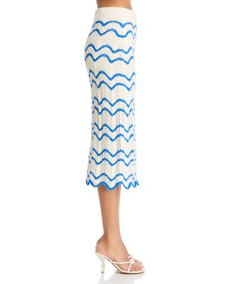 Zigzag Crochet Skirt - Exclusive