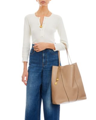 Spin Large Leather Tote