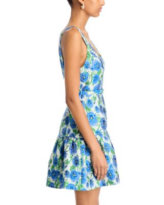 Brocade Mini Dress - Exclusive