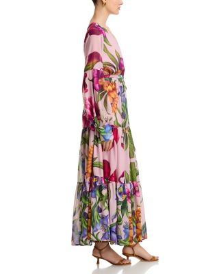 V Neck Maxi Dress