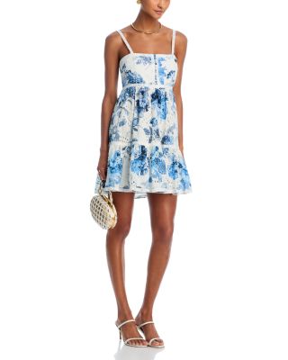 Fallon Square Neck Babydoll Dress