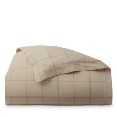 Ralph Lauren - Tyler Windowpane Cotton Duvet Cover, King