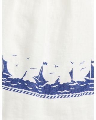 Girls' Linen Sailor Dress & Bloomer - Baby