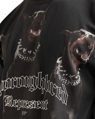 Oversized Fit Thoroughbred Graphic Tee