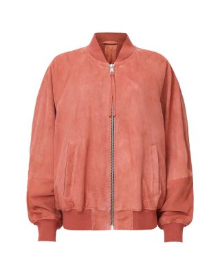 Dana Suede Bomber Jacket