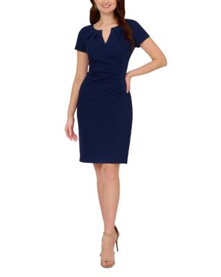 Adrianna Papell - Pleated Sheath Dress