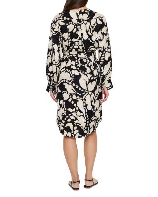 Evening Petal Blouse Dress