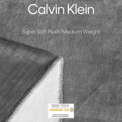 Modern Reversible Solid Bed Blanket, King