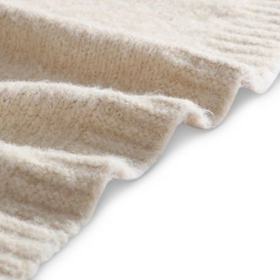 Knitted Throw Blanket, 70" X 50"