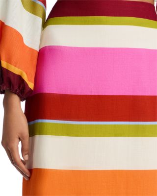 Lori Linen Cropped Top & Bruna Linen Maxi Skirt - Exclusive