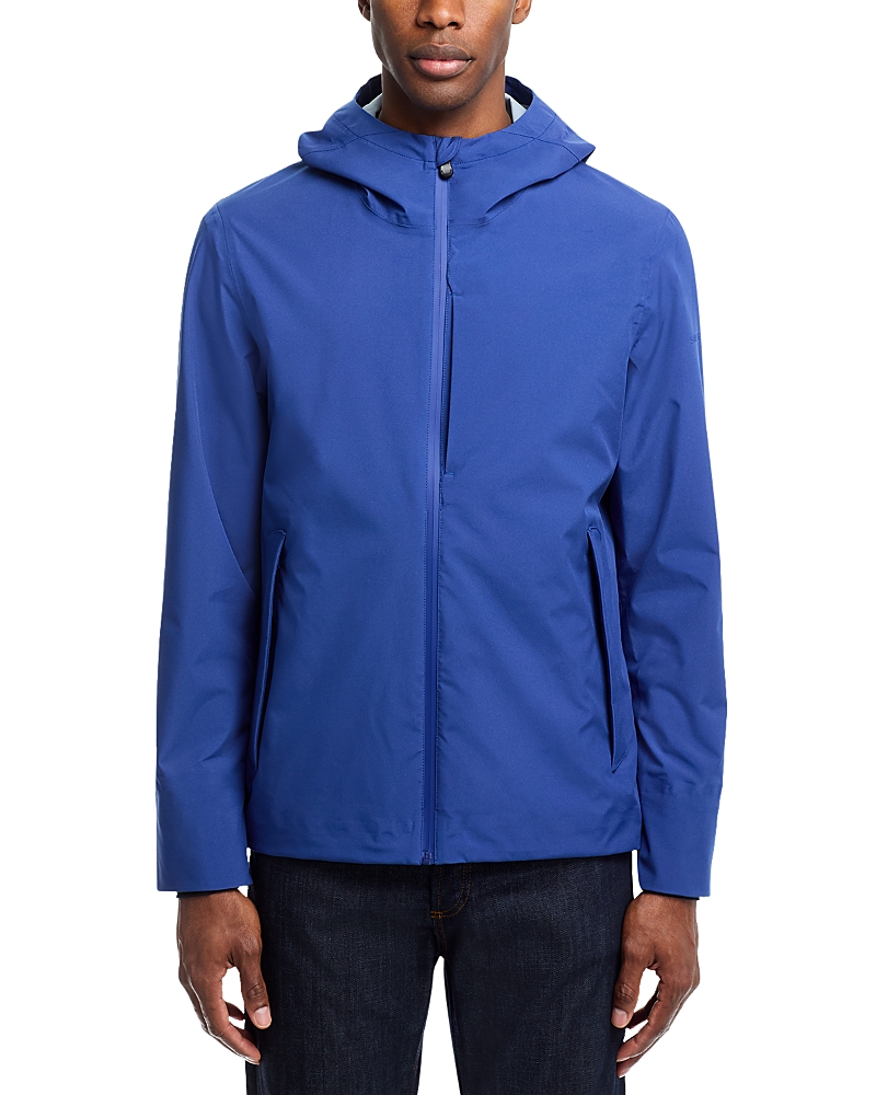 Save The Duck Jari Hooded Jacket In Eclipse Blue