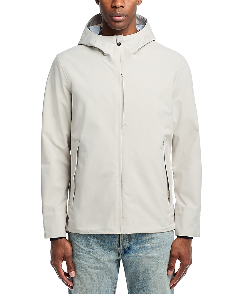 Save The Duck Jari Hooded Jacket In Rainy Beige